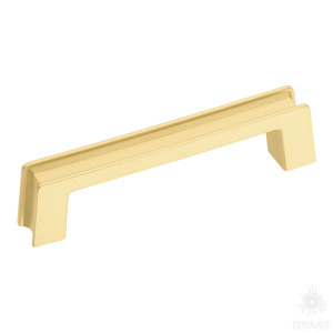 1140 096MP35 Ручка скоба, матовое золото 96 мм