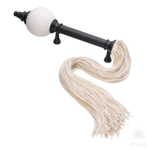 SULTAN-85-128-KREM-KREM Ручка скоба, чёрный 128 мм