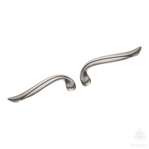 4460 0096 OSM-OSM Ручка скоба (комплект правая и левая), старое серебро 96 мм