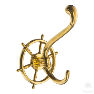 15842 Крючок "Штурвал", латунь