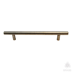 12*160H33 Ручка рейлинг, серебро 160 мм