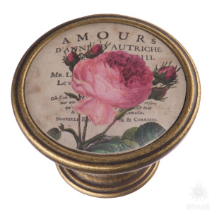 550BR32 Ручка кнопка — AMOUR, старая бронза