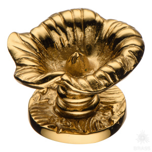 07203-003 Ручка кнопка, глянцевое золото 