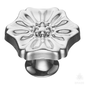 110-Chrome Ручка кнопка, глянцевый хром