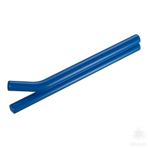 AT 103.128.60 right ATIPICA Ручка скоба, синий 128 мм