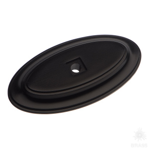 3042 0070 AL6 Подложка для мебельных ручек, чёрный