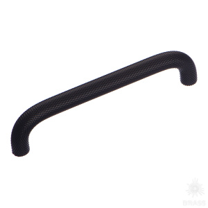 8873 0128 AL6 Ручка скоба современная классика, чёрный 128 мм