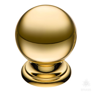 8352-100 Ручка кнопка, глянцевое золото