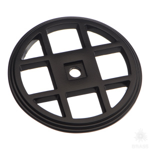 3031 0052 AL6 Подложка для мебельных ручек, чёрный