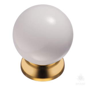 5102-102 Ручка кнопка, глянцевое золото