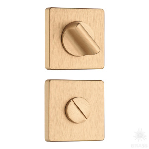 RO11W6 ELX5 ROSET Накладка с поворотной кнопкой, брашированная латунь