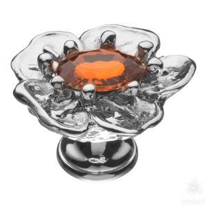 03.35.MO07 Ручка- кнопка "Monfleur", глянцевый хром