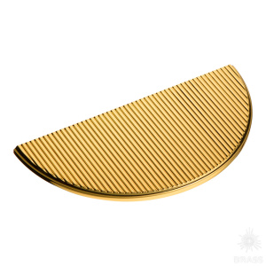 1197 096MP11 Ручка скоба, глянцевое золото 96 мм