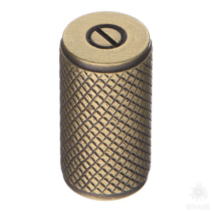 15.386.30.04 Ручка кнопка, состаренная латунь