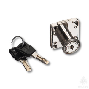 14.00.200-0 Накладной мебельный замок 850S, цвет никель