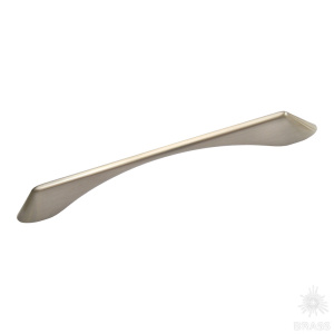 242192MP08 Ручка скоба, сатинированный никель 192 мм