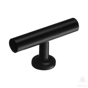 8885 0008 AL6-AL6 Ручка кнопка современная классика, чёрный