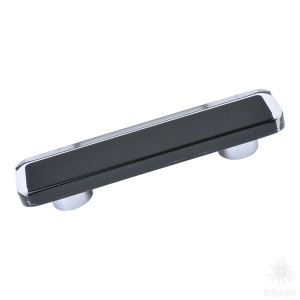 696NE1 Ручка скоба, чёрный 96 мм