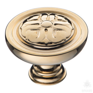 BU 009.50.19 Ручка кнопка, глянцевое золото