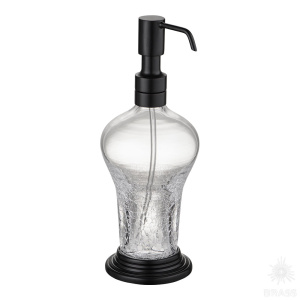 3507-12-090 Дозатор для мыла, латунь, чёрный