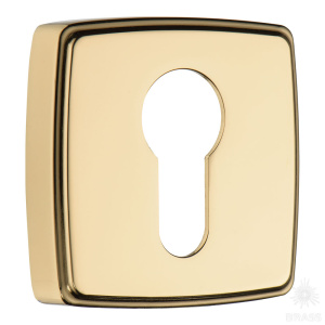 RO13Y GL ROSET Накладка с цилиндрическим отверстием для ключа, глянцевое золото