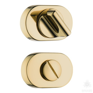 RO16W6 GL ROSET Накладка с поворотной кнопкой, глянцевое золото