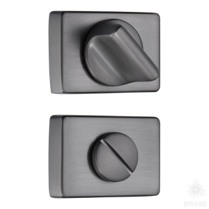 RO15W6 BBN ROSET Накладка с поворотной кнопкой, чёрный матовый никель