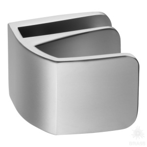 17.40.061-0 Ручка «SQUARE» для стеклянной двери, цвет алюминий