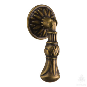 327025MP10 Ручка капля современная классика, старая бронза