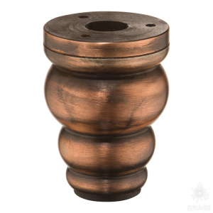KAL-0005-0080-A07 Опора мебельная, античная медь