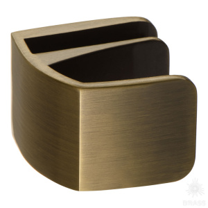 17.40.064-0 Ручка «SQUARE» для стеклянной двери, цвет бронза