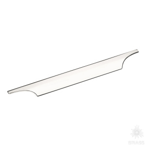 8256 0128 CR Ручка накладная, глянцевый хром 128 мм