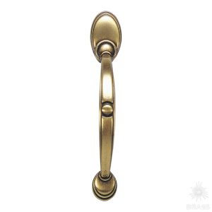01.0245.B s/b Ручка скоба классика, старая бронза 64 мм