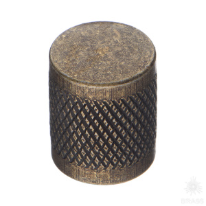 1480 0015 Antique Bronze Ручка кнопка, античная бронза