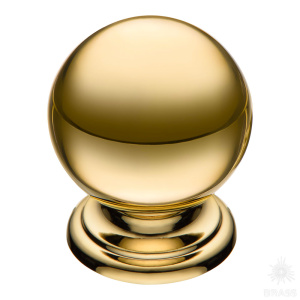8353-100 Ручка кнопка, глянцевое золото