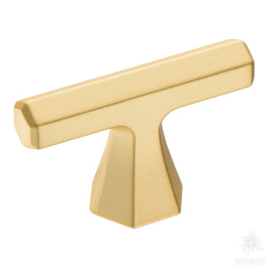 4108 001PC35 Ручка кнопка, матовое золото