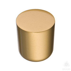 8161-200 Ручка кнопка, матовое золото