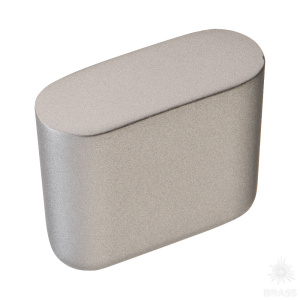 8171-021 Ручка кнопка, матовый хром