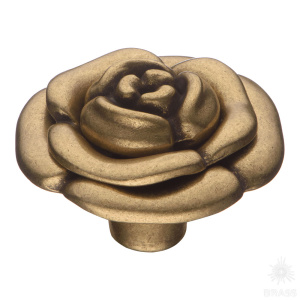 15.393.55.12 Ручка кнопка, античная бронза