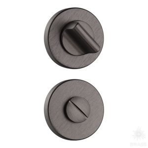 RO12W6 ELX1 ROSET Накладка с поворотной кнопкой, брашированный графит