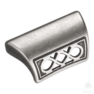 15.176.32.16 Ручка скоба современная классика, старое серебро 32 мм