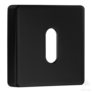 RO11N AL6 ROSET Накладка с овальным отверстием для ключа, чёрный