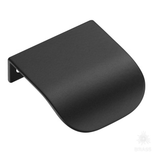 NO 100.32.09 Ручка накладная, чёрный 32 мм