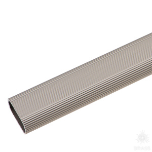 01471 Штанга овальная, матовый хром (2 м.)