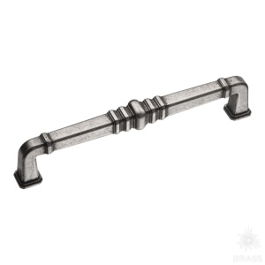 KT 012.160.16 Ручка скоба, старое серебро 160 мм