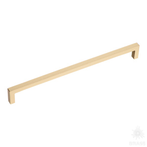 7938 0224 BB Ручка скоба, матовое золото 224 мм