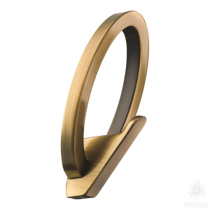 717MP10 Крючок мебельный, старая бронза