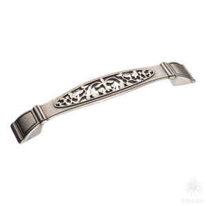 15.169.160.16 Ручка скоба современная классика, старое серебро 160 мм