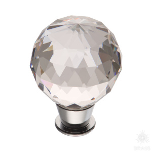 07.01.30.07  Ручка кнопка, глянцевый хром