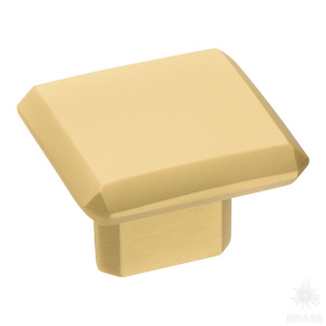 4106 016MP35 Ручка кнопка, матовое золото 16 мм